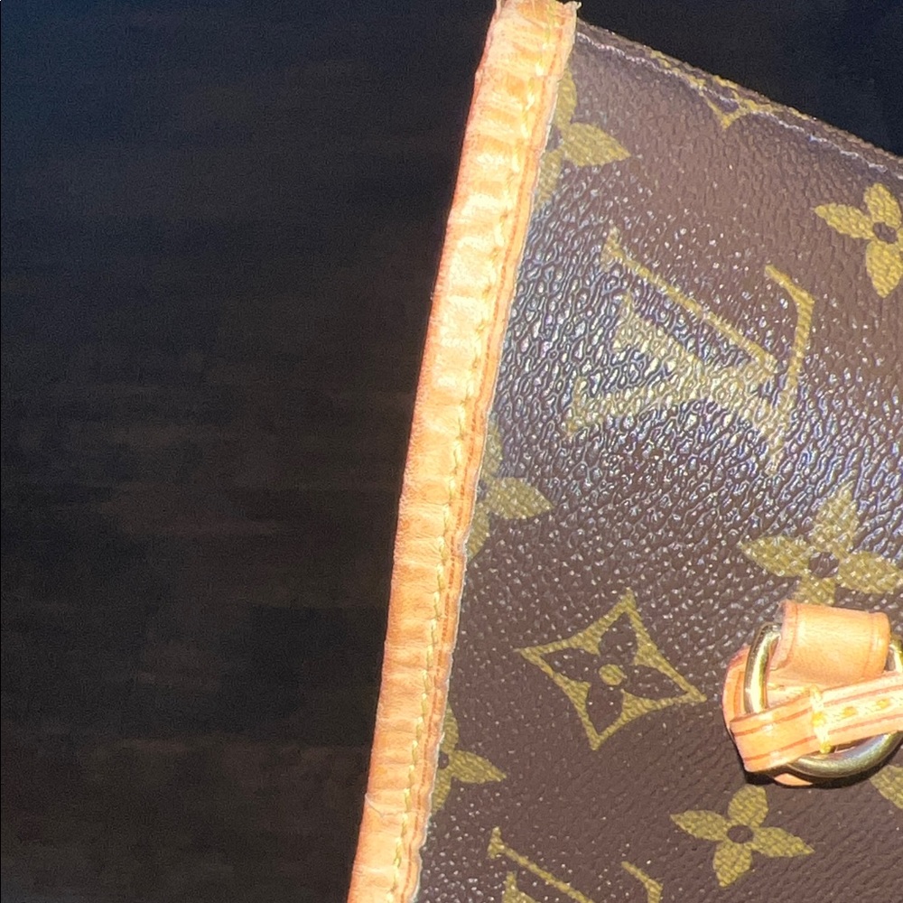 Louis Vuitton Monogram MM Neverful - Brown and Blue - Picture 13 of 16